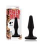 Plugue Anal 10,4 x 2,9 cm Silicone Preto