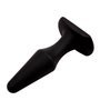 Plugue Anal 10,4 x 2,9 cm Silicone Preto