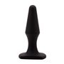 Plugue Anal 10,4 x 2,9 cm Silicone Preto