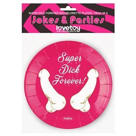 Pacote de 6 pratos de papel-cartão