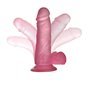 Vibrador Jelly Pregos 6 Rosa