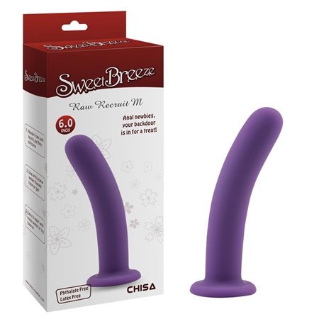 Arnês Vibrador Raw Recruit M Roxo