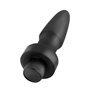 Coleção Fantasia Anal Foguete Retal - Cor Preta
