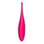 Varinha Vibratória de Silicone USB Twirling Fun Rosa