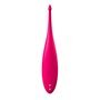 Varinha Vibratória de Silicone USB Twirling Fun Rosa