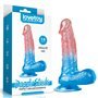 Vibrador Dazzle Studs 7.5 Rosa e Azul