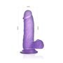 Vibrador Jelly Studs 6 Roxo