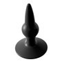 Iniciação do plugue de silicone da coleção Anal Fantasy - cor preta