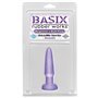 Basix Rubber Works Butt Plug Iniciantes - Cor Roxa