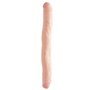 Vibrador Duplo 30,50 cm Cor Natural