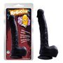 Vibrador Leviatã 25,5 x 4,5 cm Preto
