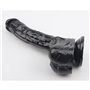 Vibrador Leviatã 25,5 x 4,5 cm Preto