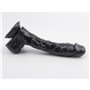 Vibrador Leviatã 25,5 x 4,5 cm Preto
