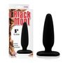 Plugue Anal 13,4 x 3,7 cm Silicone Preto