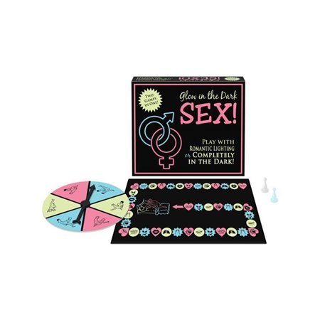 Jogo para casais Glow in the Dark SEX (EN ES DE FR)