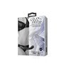 Arnês com Vibrador de Silicone Preto