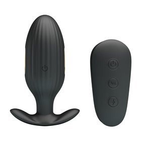 Plugue anal Royal Pleasure com eletroestimulação USB