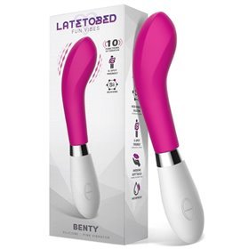 Vibrador de silicone rosa Benty