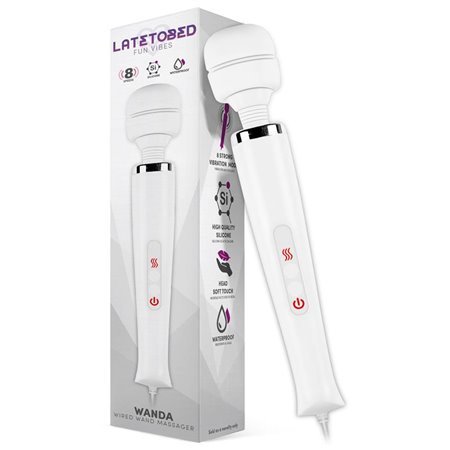 Massageador Wanda com Cabo Branco