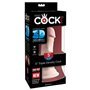 Vibrador Tripla Densidade Plus 5 Natural Modelo 3D