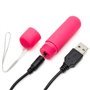 Estimulador de calcinha com controle remoto USB rosa