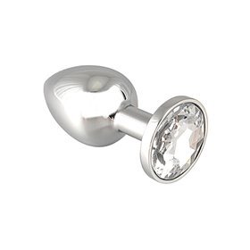 Rimba Bondage Play Plug XS com Cirstal 5,7 cm