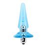 Plug Anal com Vibração Nicoles 12,5 x 3,2 cm Azul