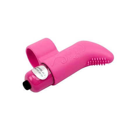Estimulador de silicone MisSweet 7,6 cm x 2,2 cm rosa