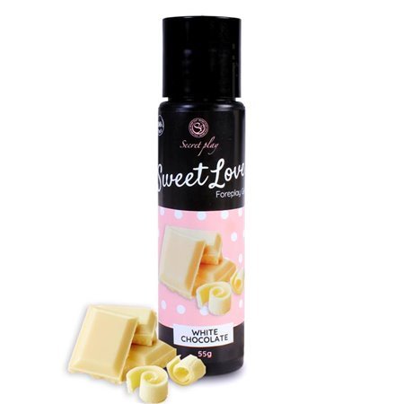 Sweet Love Lubrificante Chocolate Branco 60 ml