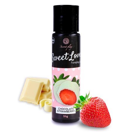 Sweet Love Lubrificante Morango e Chocolate Branco 60 ml