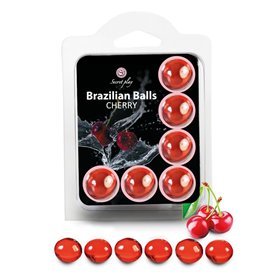 Conjunto de Bolas Brasileiras 6 Cereja