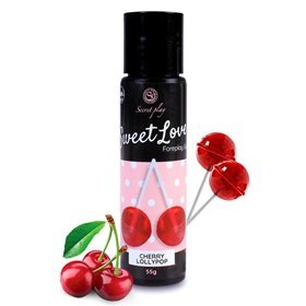 Sweet Love Lubrificante Pirulito de Cereja 60 ml
