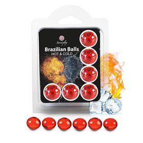Conjunto de Bolas Brasileiras 6 Efeito Quente e Frio
