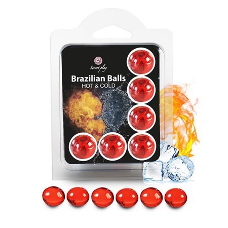 Conjunto de Bolas Brasileiras 6 Efeito Quente e Frio