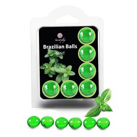 Conjunto de bolas brasileiras 6 hortelã