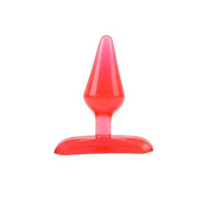 Pistola Plugue Anal Drops Vermelho 6,6 x 2,4cm