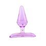 Plugue Anal Gotas Roxo 6,6 x 2,4cm