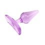 Plugue Anal Gotas Roxo 6,6 x 2,4cm