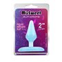 Pistola Plug Anal Gotas Azul 6,6 x 2,4cm
