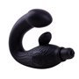 Massageador de próstata de silicone preto