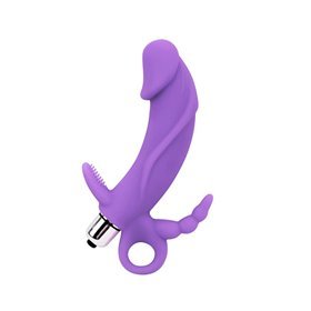 Estimulador Venus 4,7 x 3,7 cm Silicone Roxo