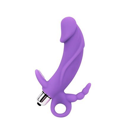 Estimulador Venus 4,7 x 3,7 cm Silicone Roxo