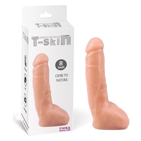 Vibrador Spread Me N1 T-Skin 8 Natural