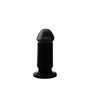 Plug Anal Evil Tamanho S 9 x 3,3 cm Preto
