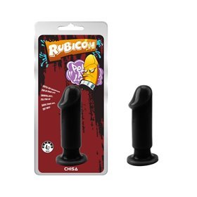 Plug Anal Evil Tamanho M 12,5 x 3,7 cm Preto