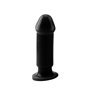 Plug Anal Evil Tamanho M 12,5 x 3,7 cm Preto