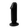Plug Anal Evil Tamanho M 12,5 x 3,7 cm Preto