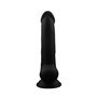 Dildo Trooper 8 Silicone Líquido Preto
