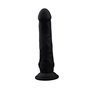 Dildo Trooper 8 Silicone Líquido Preto