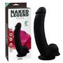 Boss Realista Vibrador Preto Cor 8